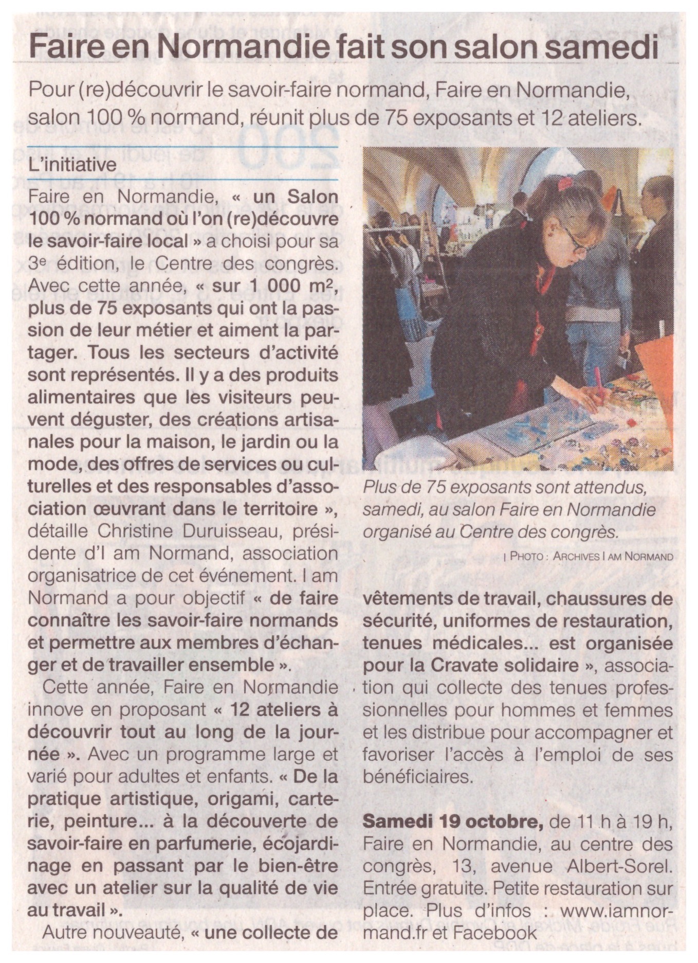 Article Ouest-France